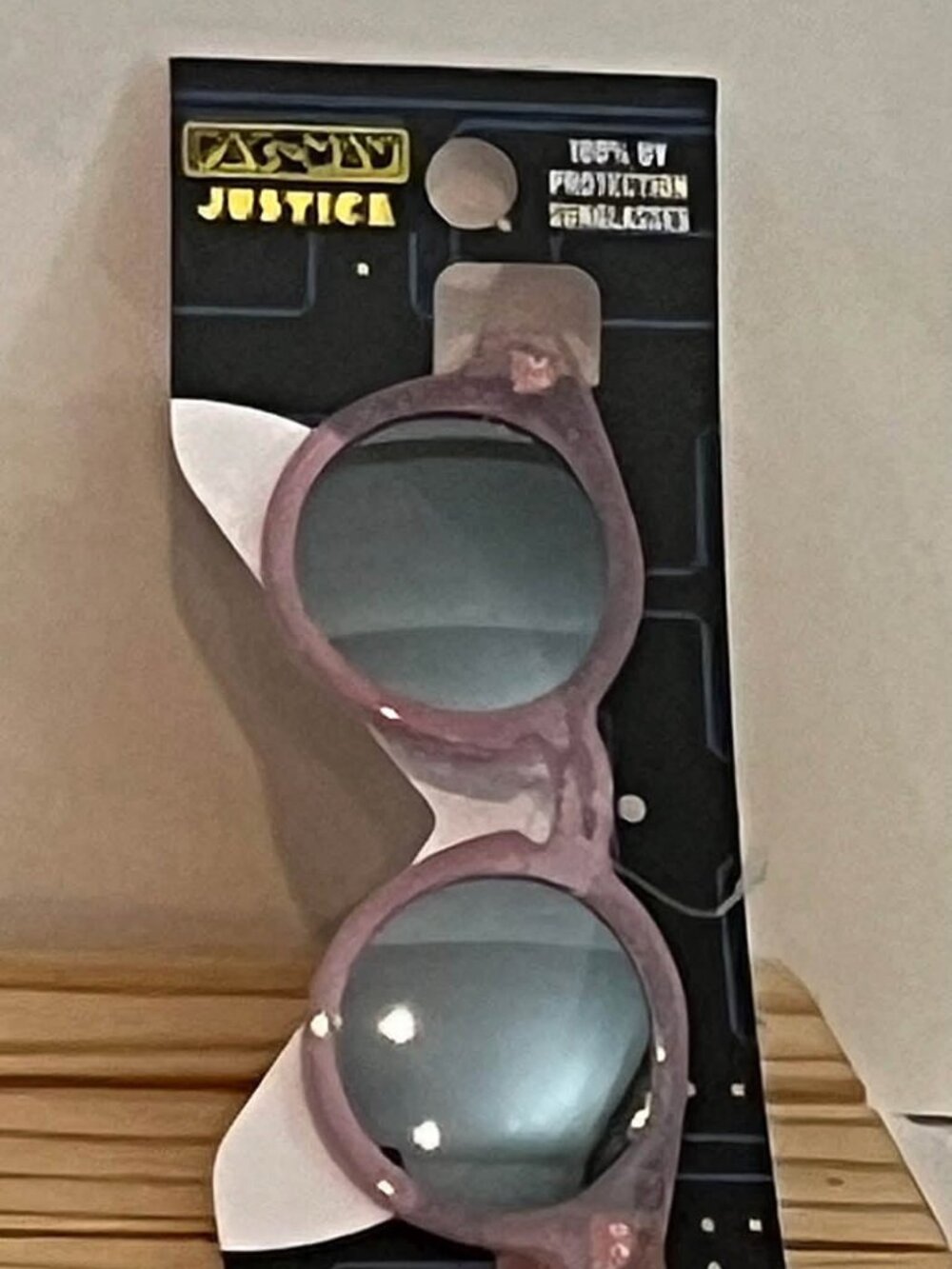 3/$12.00 JUSTICE Pink sunglasses